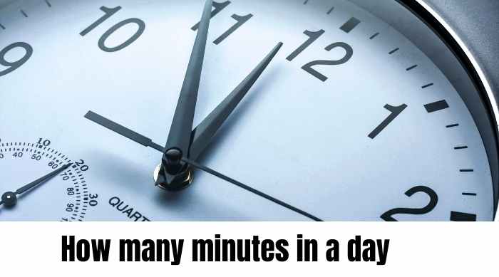 how many minutes in a day