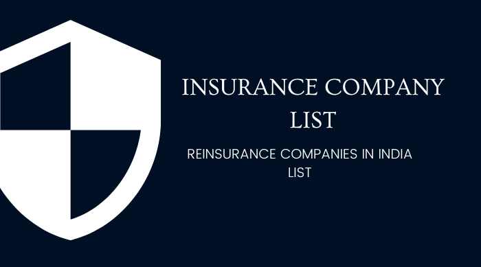 Reinsurance companies in India list